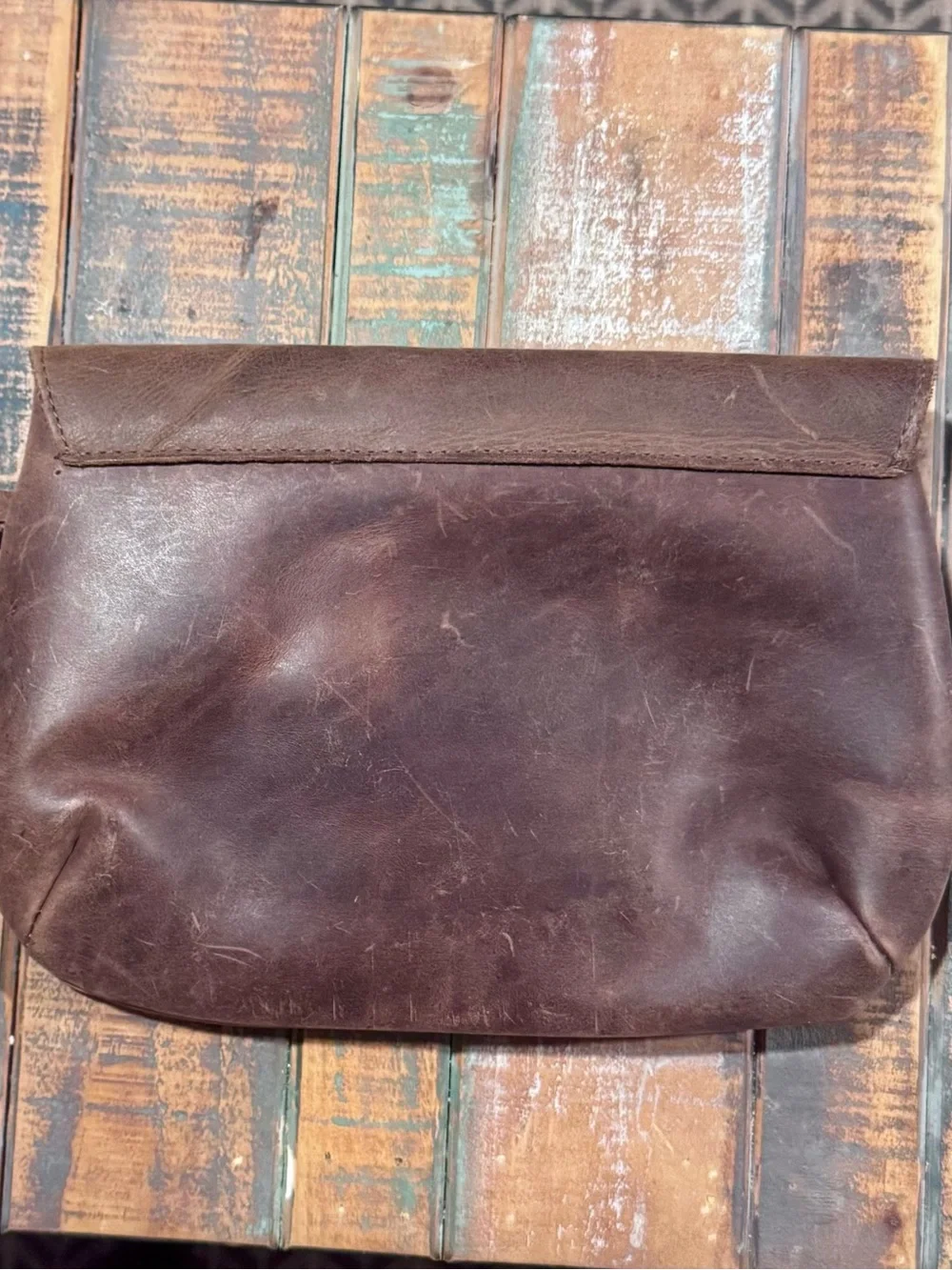Hide & Drink Leather Clutch